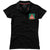 Branded Promotional ADVANTAGE SHORT SLEEVE LADIES POLO in Black Solid Polo Shirt From Concept Incentives.