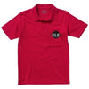 Branded Promotional LET SHORT SLEEVE MENS JERSEY POLO in Red Polo Shirt From Concept Incentives.