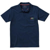 Branded Promotional LET SHORT SLEEVE MENS JERSEY POLO in Navy Polo Shirt From Concept Incentives.