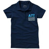 Branded Promotional LET SHORT SLEEVE LADIES JERSEY POLO in Navy Polo Shirt From Concept Incentives.