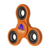 Branded Promotional FIDGETHANDSPINNER in Orange Fidget Spinner From Concept Incentives.