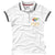 Branded Promotional DEUCE SHORT SLEEVE LADIES POLO with Tipping in White Solid Polo Shirt From Concept Incentives.