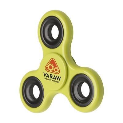 Branded Promotional FIDGET HAND SPINNER in Lime Fidget Spinner From Concept Incentives.