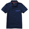 Branded Promotional GAME SHORT SLEEVE MENS COOL FIT POLO in Navy Polo Shirt From Concept Incentives.