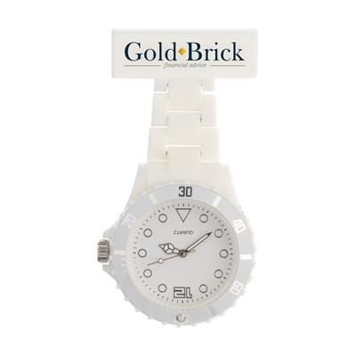 Branded Promotional CAREWATCH WATCH in White Watch From Concept Incentives.