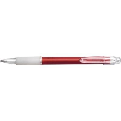 Branded Promotional CARMEN BALL PEN in Red Pen From Concept Incentives.