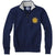 Branded Promotional SET QUARTER ZIP PULLOVER in Navy Jumper From Concept Incentives.