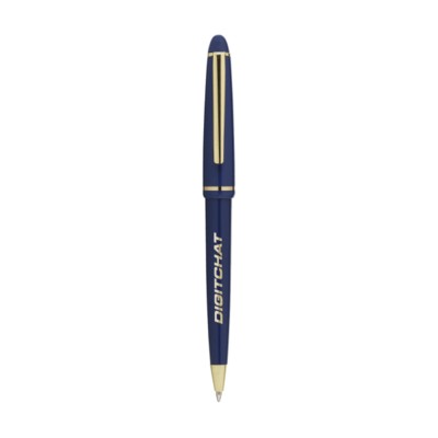 Branded Promotional NOSTALGIEONE PEN in Blue Pen From Concept Incentives.