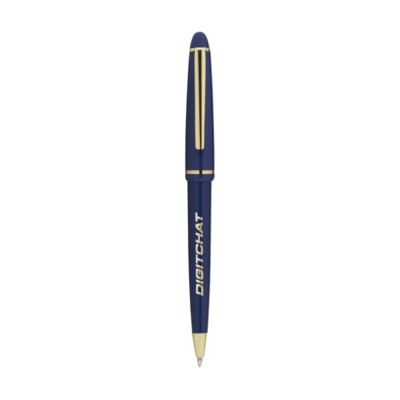 Branded Promotional NOSTALGIEONE PEN in Blue Pen From Concept Incentives.