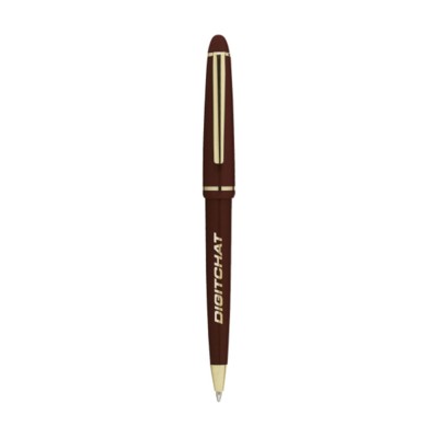 Branded Promotional NOSTALGIEONE PEN in Burgundy Pen From Concept Incentives.