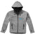 Branded Promotional MATCH SOFTSHELL JACKET in Grey Jacket From Concept Incentives.