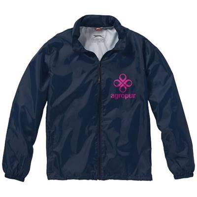 Branded Promotional ACTION JACKET in Navy Jacket From Concept Incentives.