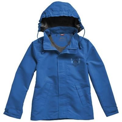 Branded Promotional TOP SPIN JACKET in Light Blue Jacket From Concept Incentives.