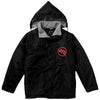 Branded Promotional UNDER SPIN THERMAL INSULATED JACKET in Black Solid Jacket From Concept Incentives.