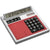 Branded Promotional CRISMA OWN DESIGN CALCULATOR with Insert in Red Calculator From Concept Incentives.