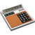 Branded Promotional CRISMA OWN DESIGN CALCULATOR with Insert in Orange Calculator From Concept Incentives.