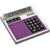 Branded Promotional CRISMA OWN DESIGN CALCULATOR with Insert in Violet Calculator From Concept Incentives.