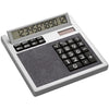 Branded Promotional CRISMA OWN DESIGN CALCULATOR with Insert in Anthracite Grey Calculator From Concept Incentives.