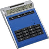 Branded Promotional CRISMA SMALL OWN DESIGN CALCULATOR with Insert in Blue Calculator From Concept Incentives.