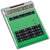 Branded Promotional CRISMA SMALL OWN DESIGN CALCULATOR with Insert in Green Calculator From Concept Incentives.