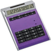 Branded Promotional CRISMA SMALL OWN DESIGN CALCULATOR with Insert in Violet Calculator From Concept Incentives.