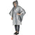 Branded Promotional PRIMO RAINCOAT in Transparent Poncho From Concept Incentives.