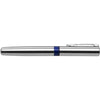 Branded Promotional SALZBURG BALL PEN in Silver & Blue Pen From Concept Incentives.