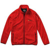 Branded Promotional DROP SHOT FULL ZIP MICRO FLEECE JACKET in Red Fleece From Concept Incentives.