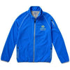 Branded Promotional DROP SHOT FULL ZIP MICRO FLEECE JACKET in Light Blue Fleece From Concept Incentives.