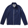 Branded Promotional DROP SHOT FULL ZIP MICRO FLEECE JACKET in Navy Fleece From Concept Incentives.