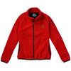 Branded Promotional DROP SHOT FULL ZIP MICRO FLEECE LADIES JACKET in Red Fleece From Concept Incentives.