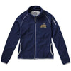 Branded Promotional DROP SHOT FULL ZIP MICRO FLEECE LADIES JACKET in Navy Fleece From Concept Incentives.