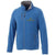 Branded Promotional PITCH MICROFLEECE JACKET in Light Blue Jacket From Concept Incentives.