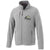 Branded Promotional PITCH MICROFLEECE JACKET in Grey Jacket From Concept Incentives.