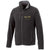 Branded Promotional PITCH MICROFLEECE JACKET in Black Solid Jacket From Concept Incentives.