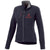 Branded Promotional PITCH MICROFLEECE LADIES JACKET in Navy Jacket From Concept Incentives.