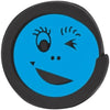 Branded Promotional CLICK SMILEY INSERT FOR CALCULATOR in Blue Calculator From Concept Incentives.