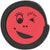 Branded Promotional CLICK SMILEY INSERT FOR CALCULATOR in Red Calculator From Concept Incentives.