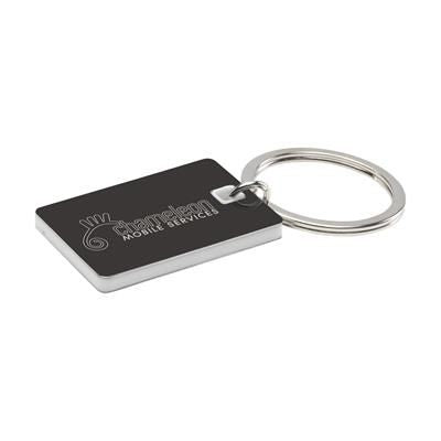 Branded Promotional CAVALLO KEYRING in White Keyring From Concept Incentives.