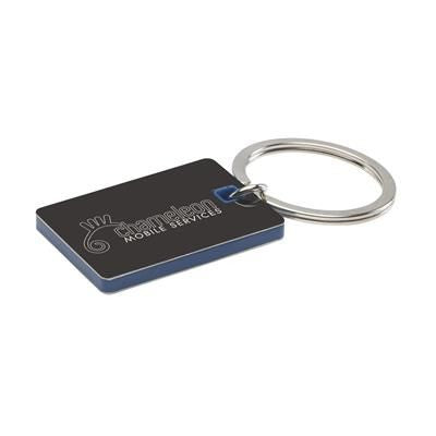 Branded Promotional CAVALLO KEYRING in Navy Keyring From Concept Incentives.