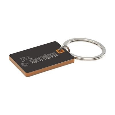 Branded Promotional CAVALLO KEYRING in Orange Keyring From Concept Incentives.