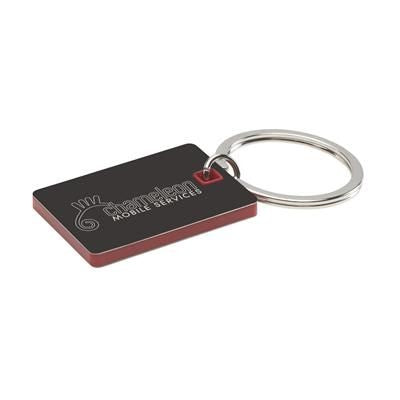 Branded Promotional CAVALLO KEYRING in Red Keyring From Concept Incentives.