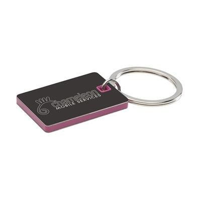 Branded Promotional CAVALLO KEYRING in Pink Keyring From Concept Incentives.