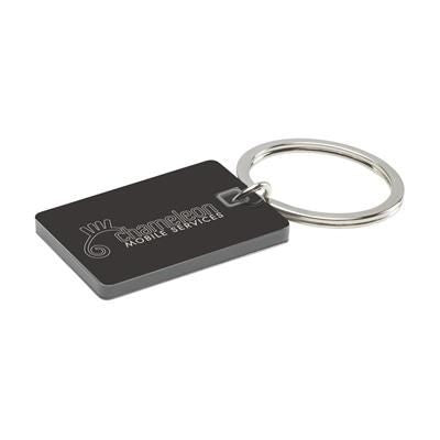 Branded Promotional CAVALLO KEYRING in Grey Keyring From Concept Incentives.