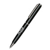 Branded Promotional SENATOR PHENIX METAL BALL PEN in Black Pen From Concept Incentives.