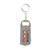 Branded Promotional MULTIKEY KEYRING CHAIN in Grey Bottle Opener From Concept Incentives.