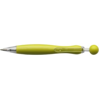 Branded Promotional MIRATE BALL PEN in Yellow Pen From Concept Incentives.