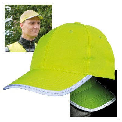 Branded Promotional CHICAGO BASEBALL CAP in Yellow Baseball Cap From Concept Incentives.