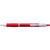 Branded Promotional STORM PLASTIC BALL PEN in Translucent Red & Clear Transparent Pen From Concept Incentives.