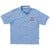 Branded Promotional FOREHAND SHORT SLEEVE MENS POLO in Light Blue Polo Shirt From Concept Incentives.